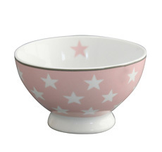 Krasilnikoff Happy bowl pink stars