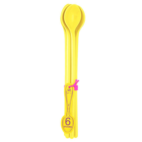 Ginger Pastell Spoons - Yellow