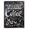 Clayre&Eef Textschild Take Coffee with You