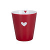 Krasilnikoff Happy Mug COLOURFUL Heart -Red